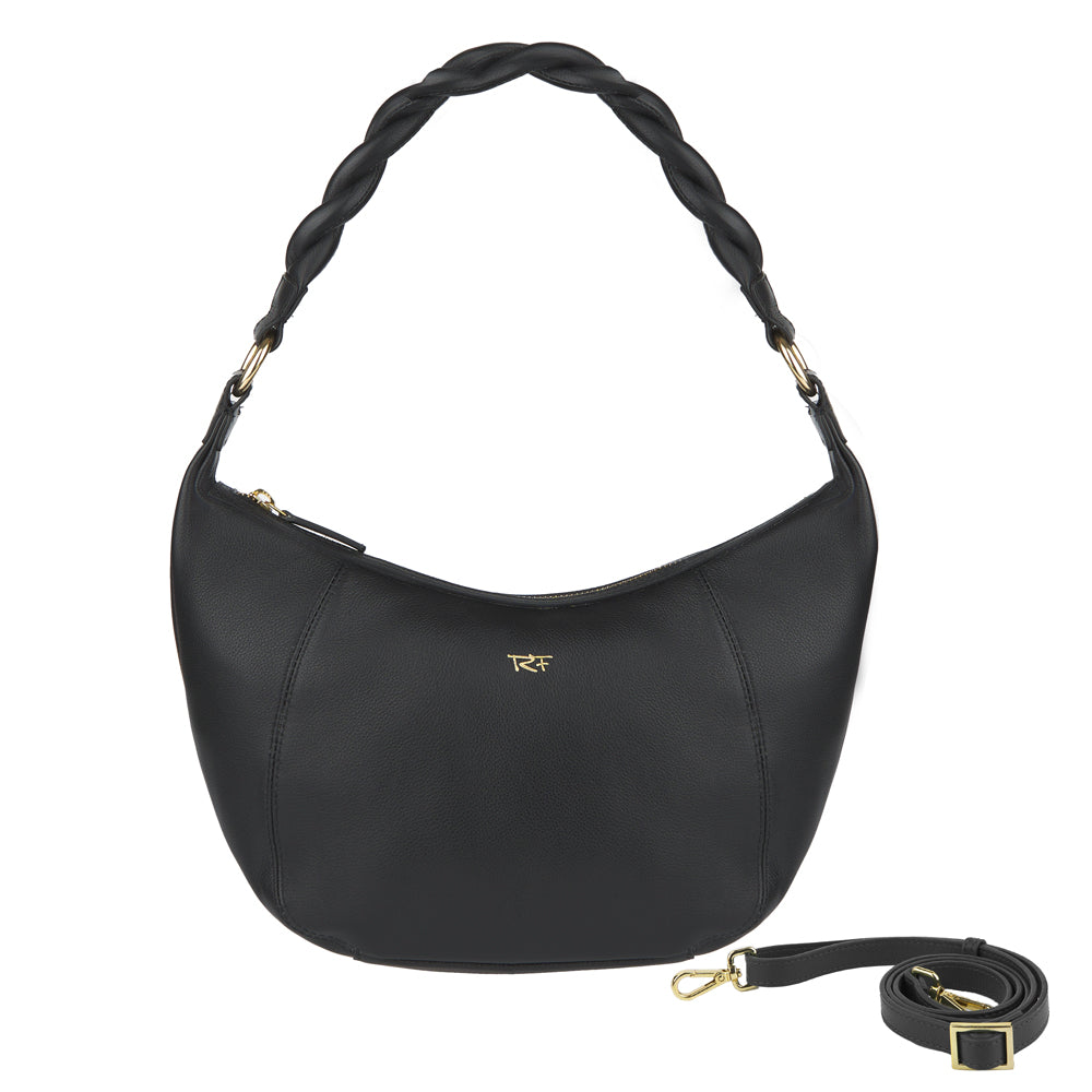 Hobo bag with LED light compartment