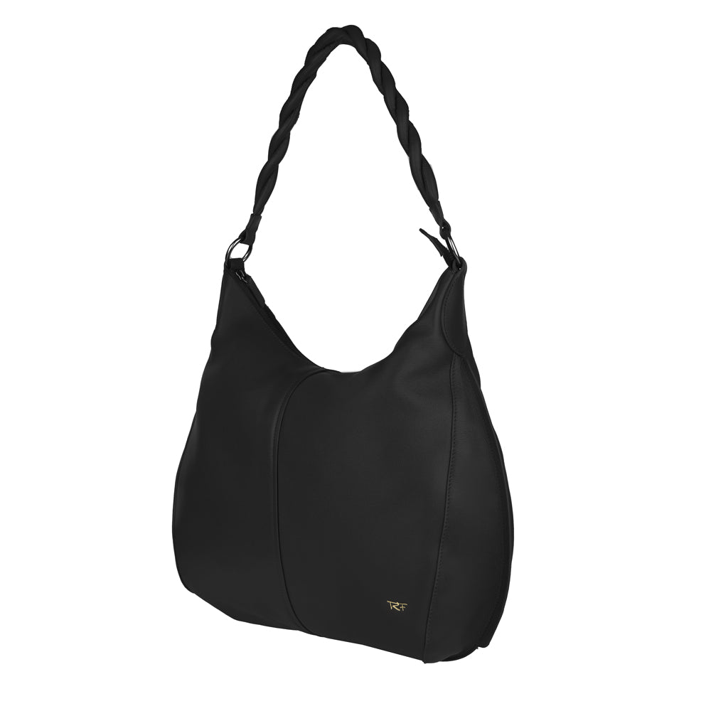 Hobo bag with LED light compartment