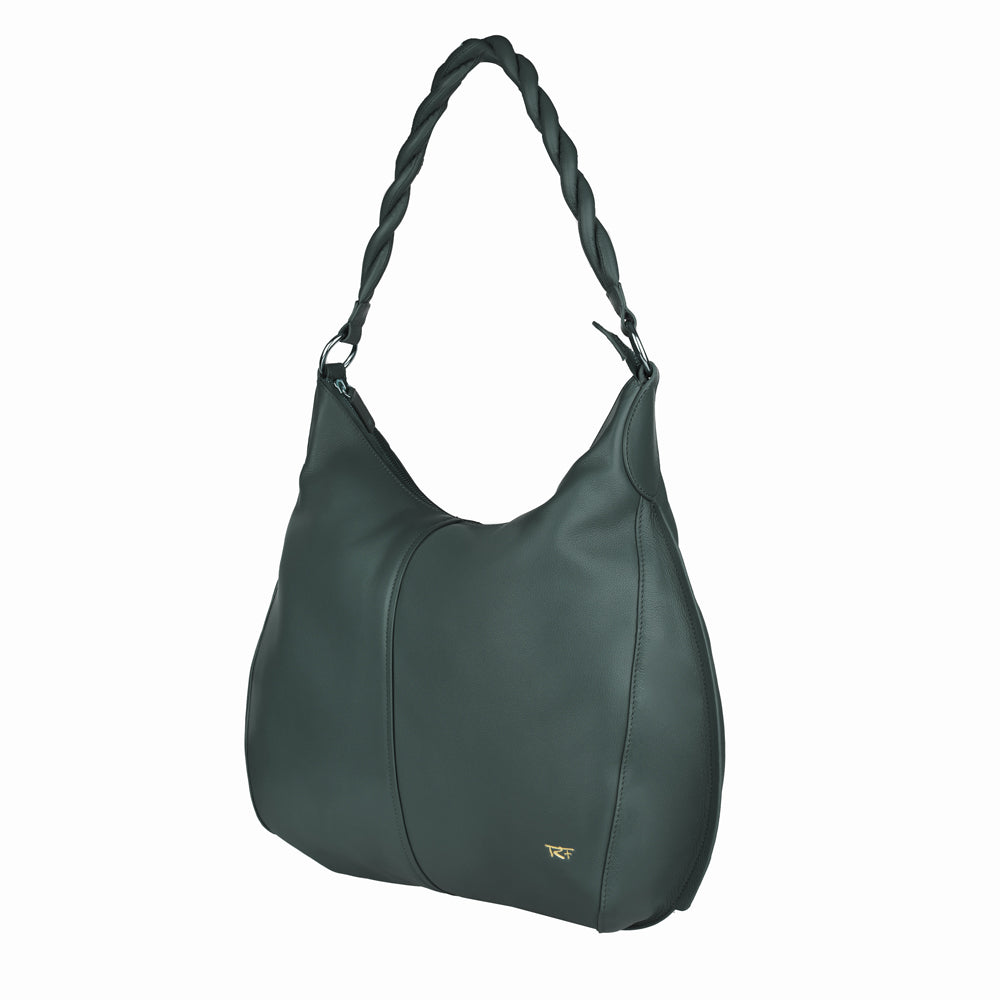 Hobo bag with LED light compartment