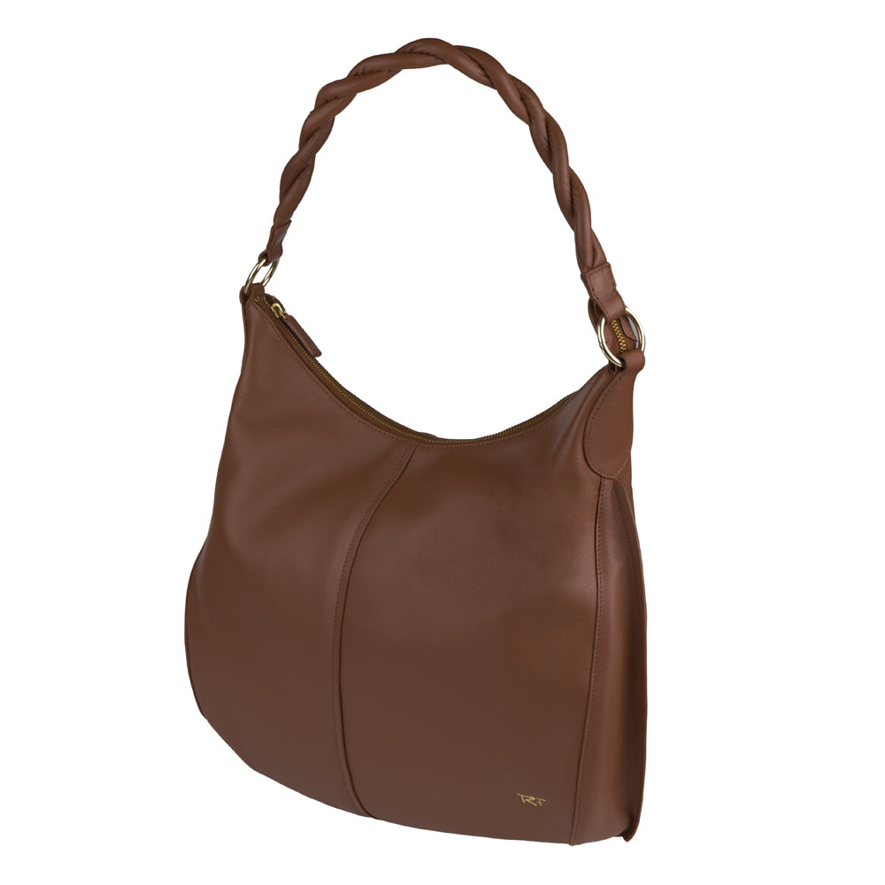 Hobo bag with LED light compartment