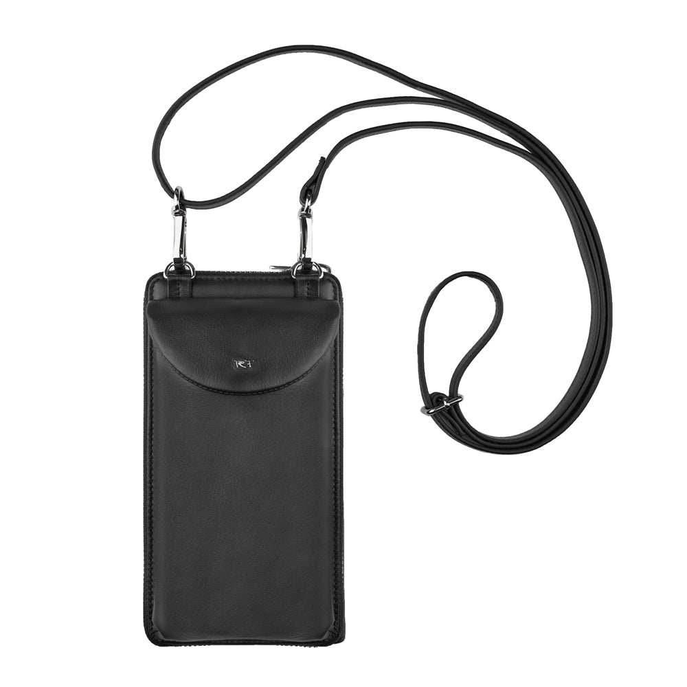 Damen Geldbörse, breit - mobile bag, RFID