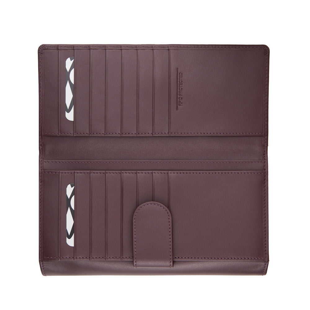 Women's wallet, wide, RFID
