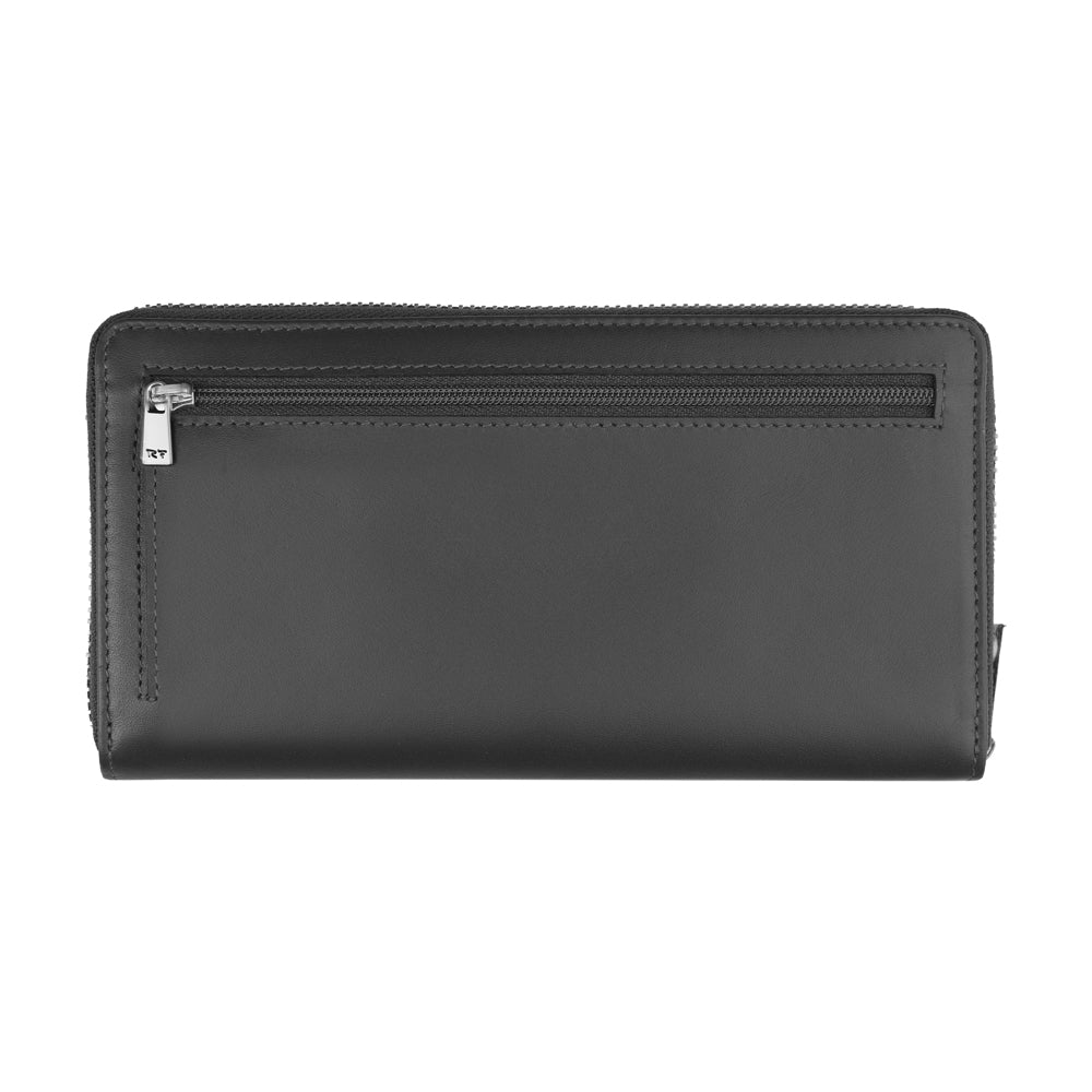 Portefeuille femme, large, RFID