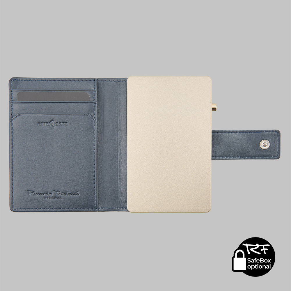 Kreditkartenetui, mit SafeBox Magnet, RFID