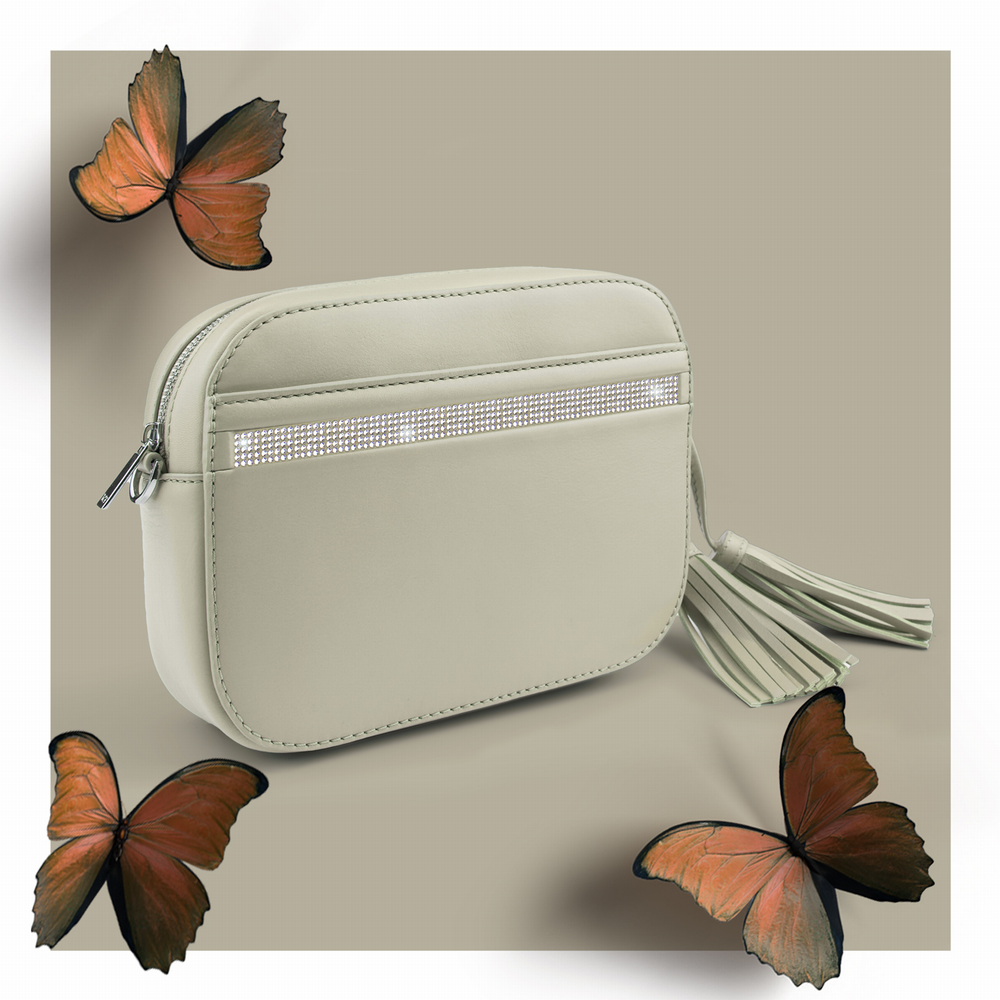 Petit sac à main beige