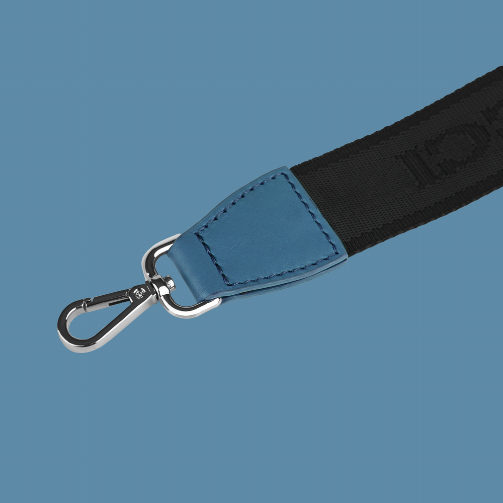 Überschlagtasche blau